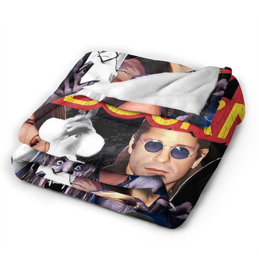 Ozzy Osbourne Blanket Quality Soft Bedding Throws Autumn Kids Bedroom Fluffy Bedspread