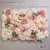 Artificial Flower Flower Wall Three-dimensional Background Wall Wedding Decoration Rose Silk Cloth Modern Home Decoration Part