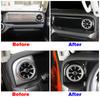 Für GWM Tank 300 2022 2023 Center Console Dashboard Panel AC Air Outlet Vent Rahmen Abdeckung Trim Carbon Zubehör Dekor