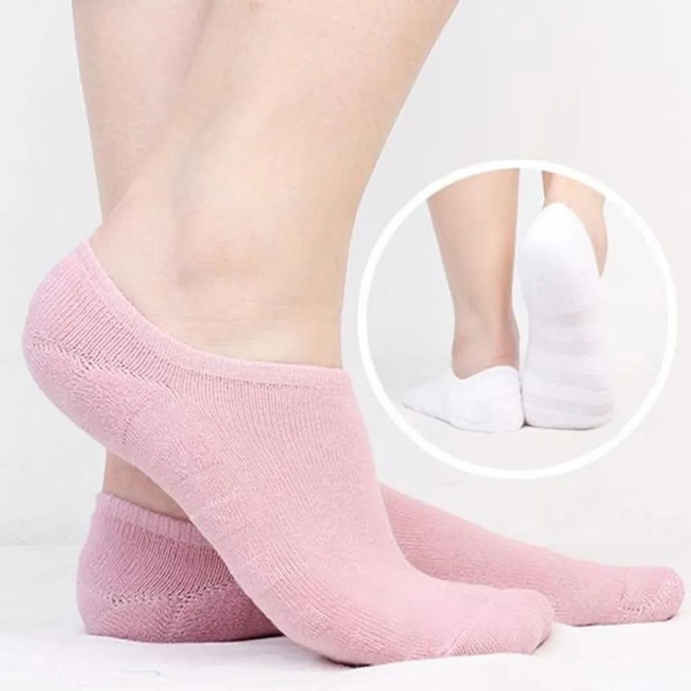 (Pierre Cardin) Women s Invisible Double-Pile Footwear 5 Pairs Made in Korea Random color, 5 pairs/24cm