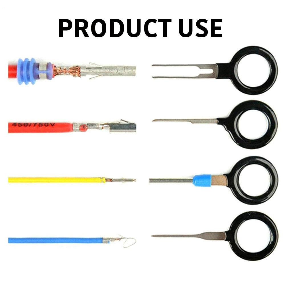 100pcs Puller Tool Motorist Kit Wires Pin Extractor Automotive Stylus Tooling Set Car Terminals Removal Auto Disassembly Tooling