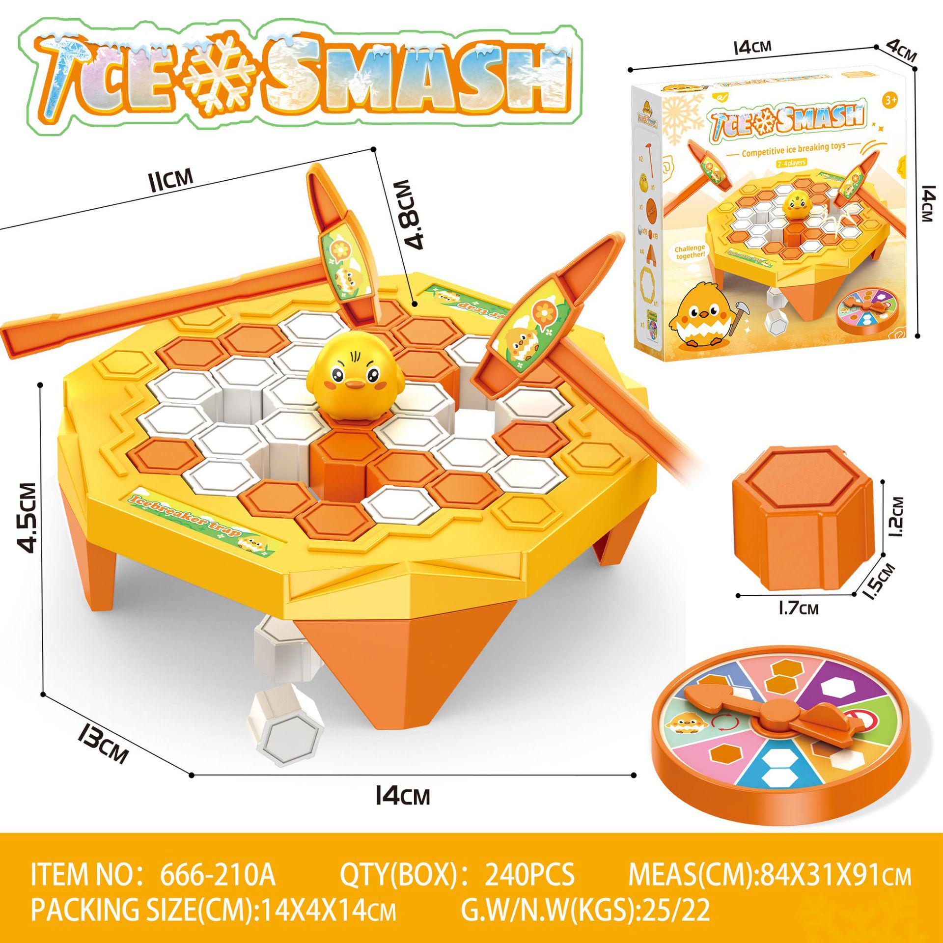 Mini Save the Penguin Interactive Ice-Breaking Game – Educational Desktop Toy for Kids