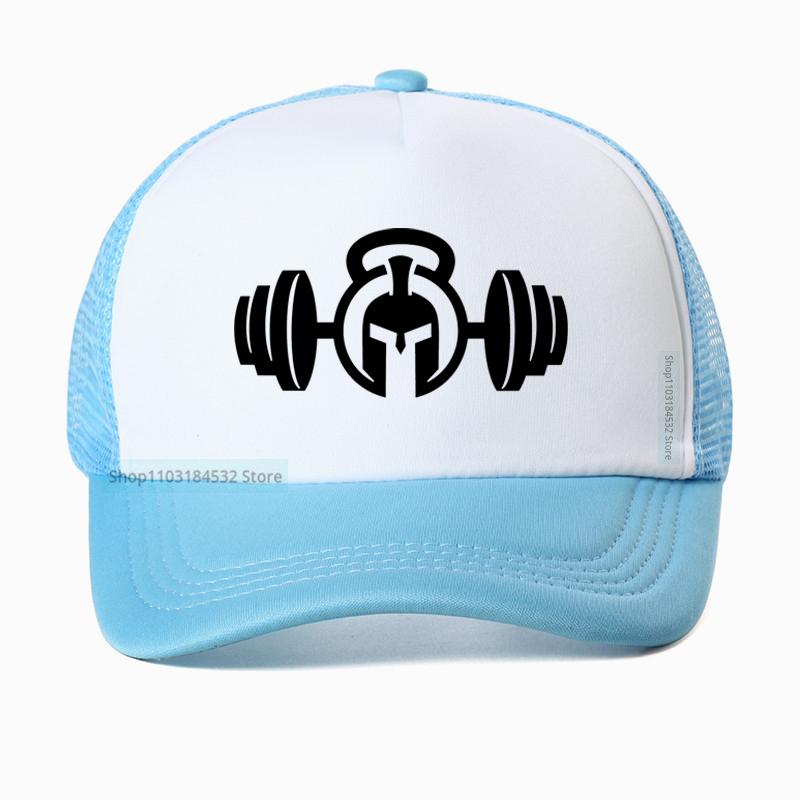 Classic Cotton Powerhouse Gym Baseball Cap Unisex Women Adjustable Fitness Building Muscle Spartan Dad Hat