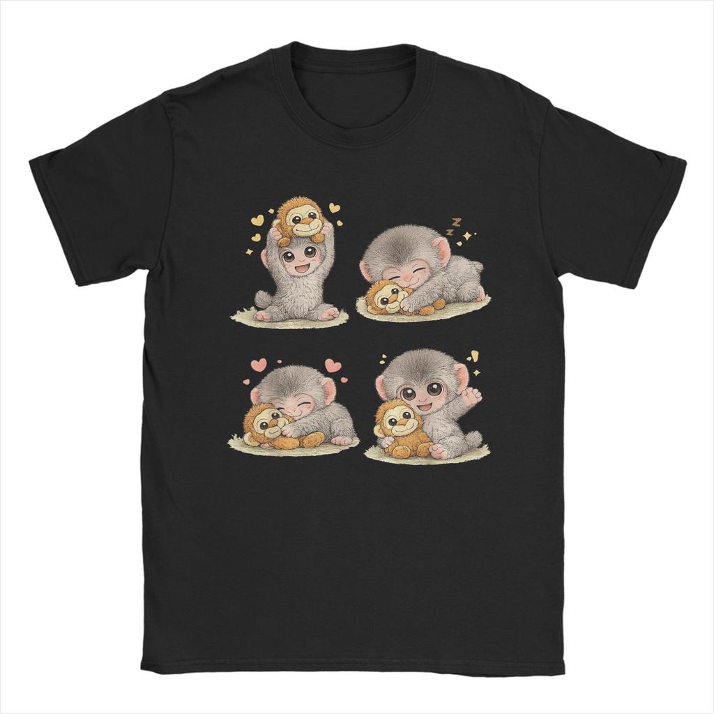 Monkey Punch I Love Punch Tshirt Summer Cotton T Shirts For Adult Trending Casual Tshirt Short Sleeve Street Style Tops