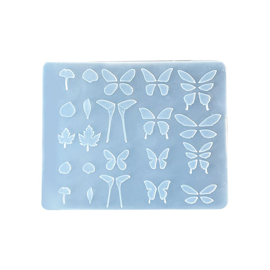 3D Butterfly Nail Art Silicone Mold For DIY Jewelry Making Reusable Embossed Stamp Tool Accessories