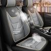 Ny Lyxig Matt Vattentät Bilsätesskydd Andningsbar Slitstark Universal PU Läder Framsätesskydd Bilsäte