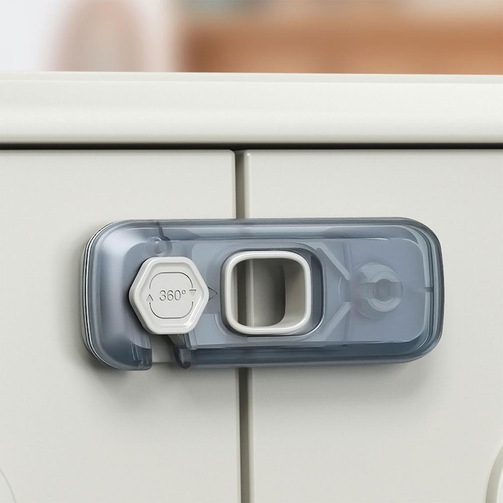 Children Cabinet Child Safety Locks Babies Proofing Cabinet Lock Cupboard Latches Door Knob Handle Lock No Drill for Kid