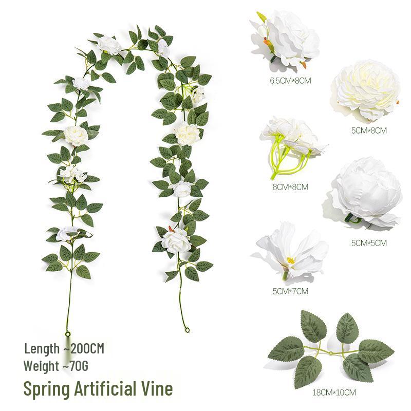 Rose Vine Arch Doorway Decoration for Weddings & Outdoor Events