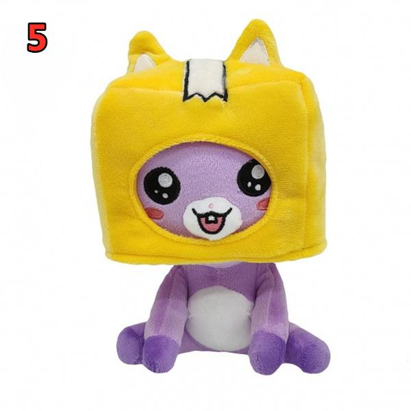 18 Styles Lankybox Plush Doll Luminous Plush Toy Stuffed Toys Children's Birthday Gift