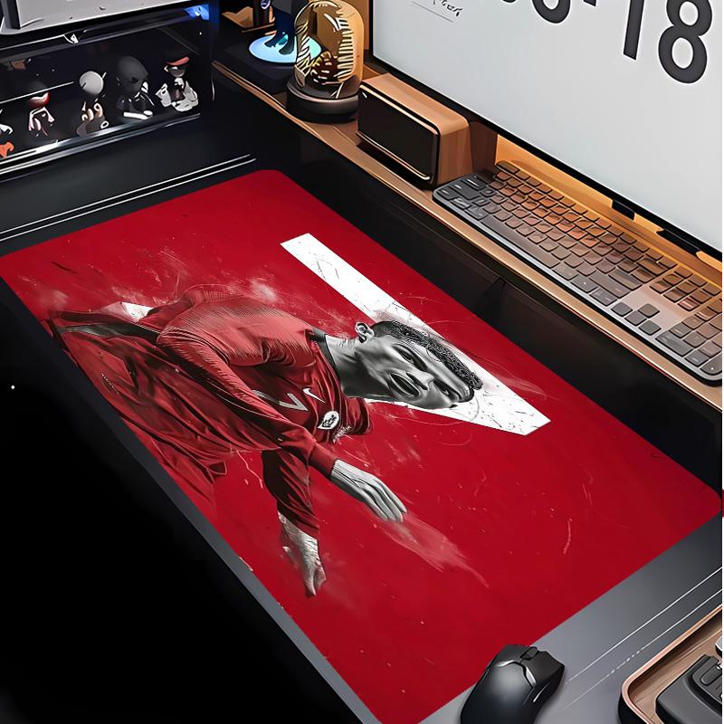 Tappetino per Mouse con Motivo Calcio Cristiano Ronaldo Non?Tappetino Mouse da Gioco Antiscivolo con Base in Gomma per Scrivania Ufficio Casa