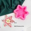 Snowflake Mousse Silikonová forma na zmrzlinu Zimní vánoční dekorace Kreativní ruční lepidlo Forma na aromaterapii