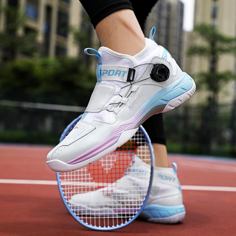36-45 Couple Plus Size Shock-absorbing Anti Slip Wear-resistant Breathable Table Tennis Shoes Badminton Shoes Tennis Shoes