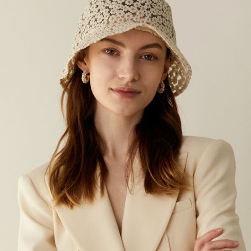 

Кружево с цветочным узором NUHAT Nuhat - (бежевый) beige