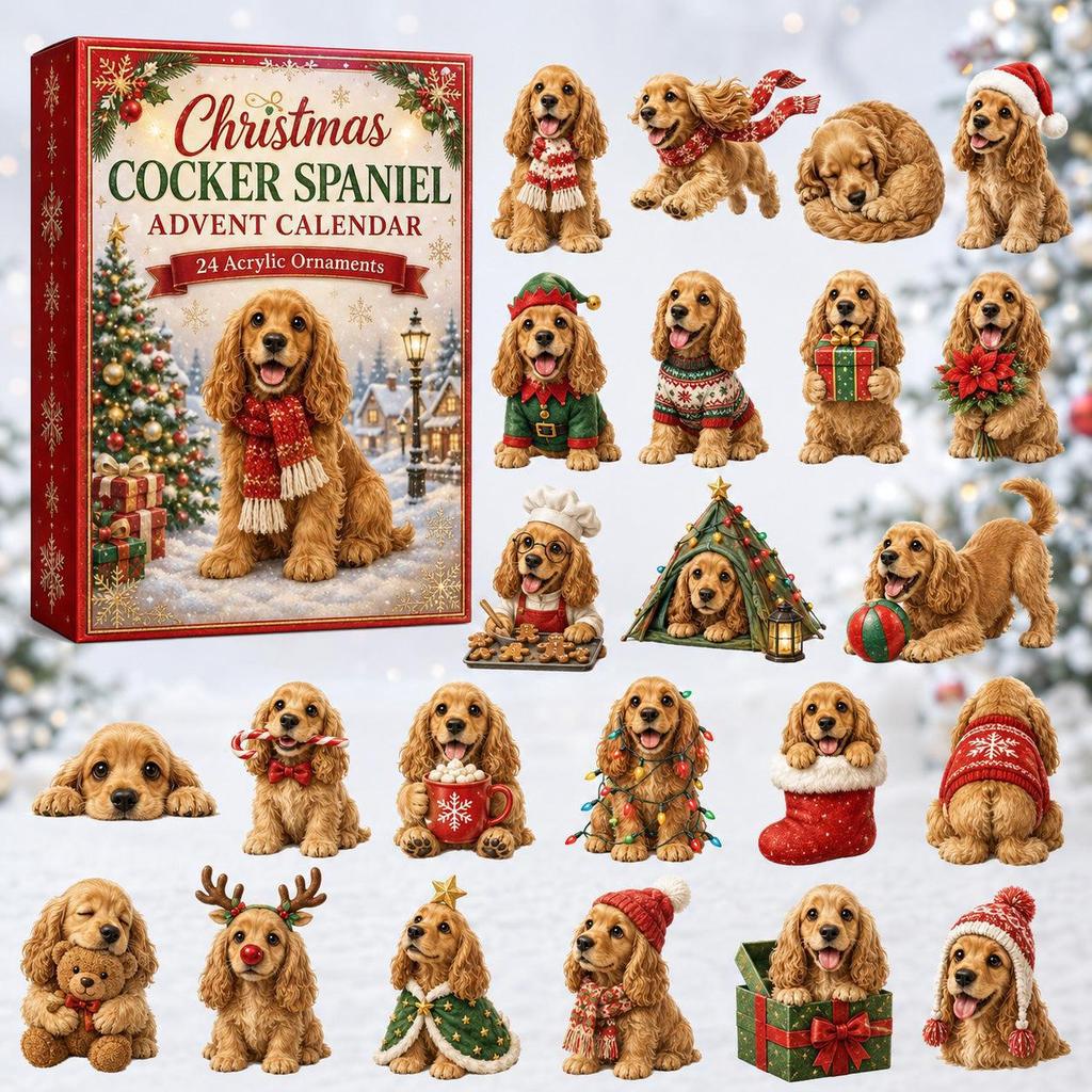 Weihnachts-Adventskalender 2026 – Feiertags-Blindbox-Kalender im Tier-Thema