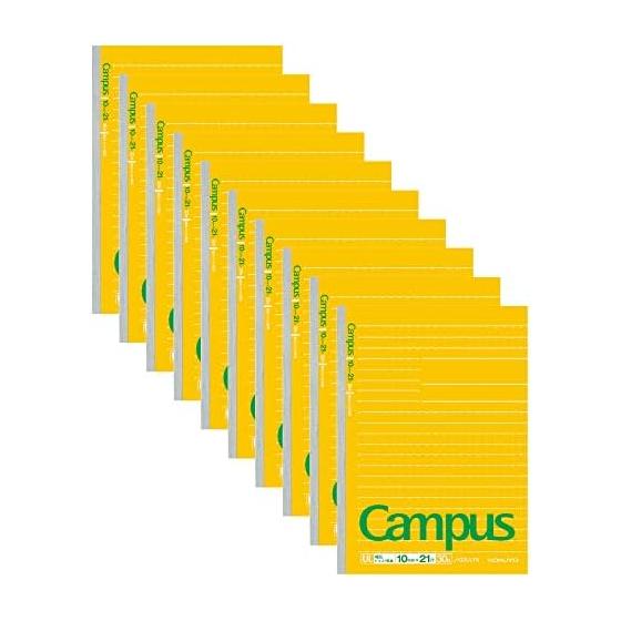 KOKUYO Notebook Campus Note B5 Wide Dot Ruled UL Ruled 10 Books Set No-D3ULTNX10