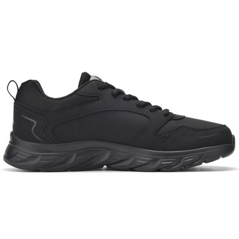 Anta Life Collection Cushioning Abrasion Resistant Breathable Low Top Casual Shoes Men's Black Sneakers 91645515-10