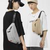 Minimalist Crossbody Bag, Couple Sports Style, Large Capacity Chest Bag, Casual Japanese Shoulder Bag, Motorcycle Trendy Cool Solid Color Backpack