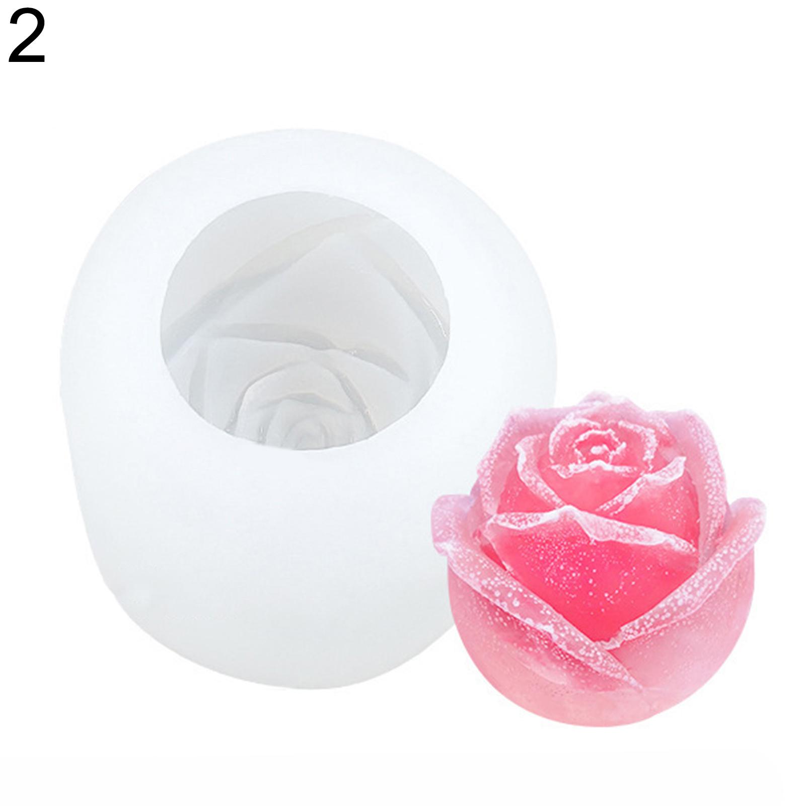 

Силиконовая форма цветок розы силиконовая форма для помадки шоколадный торт инструмент для изготовления льда 2