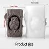 Food Grade Silicone Owl ReliefCandle Making Mold Soap Making Mould For Crafts And Handmade Waxes Projects