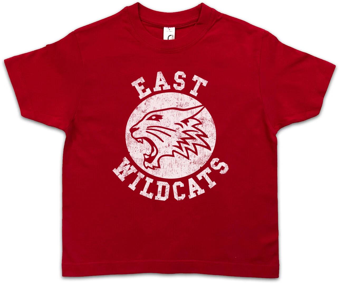 EAST WILDCATS Kids Boys kids boys T-Shirt High School Basketball Musical Cats Team 160