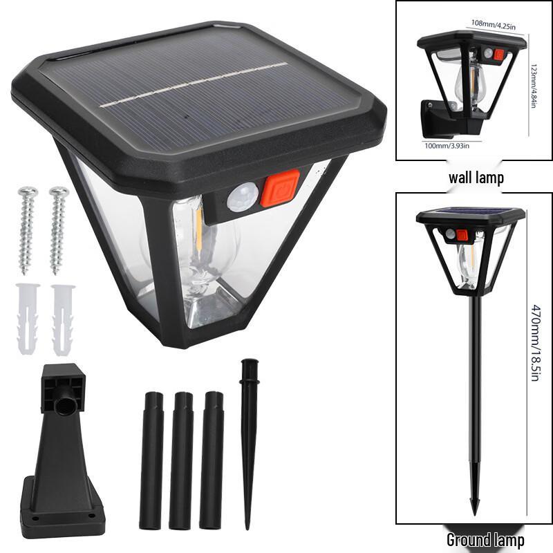Nu Feng Solar Outdoor Garden Lights (2-Pack)