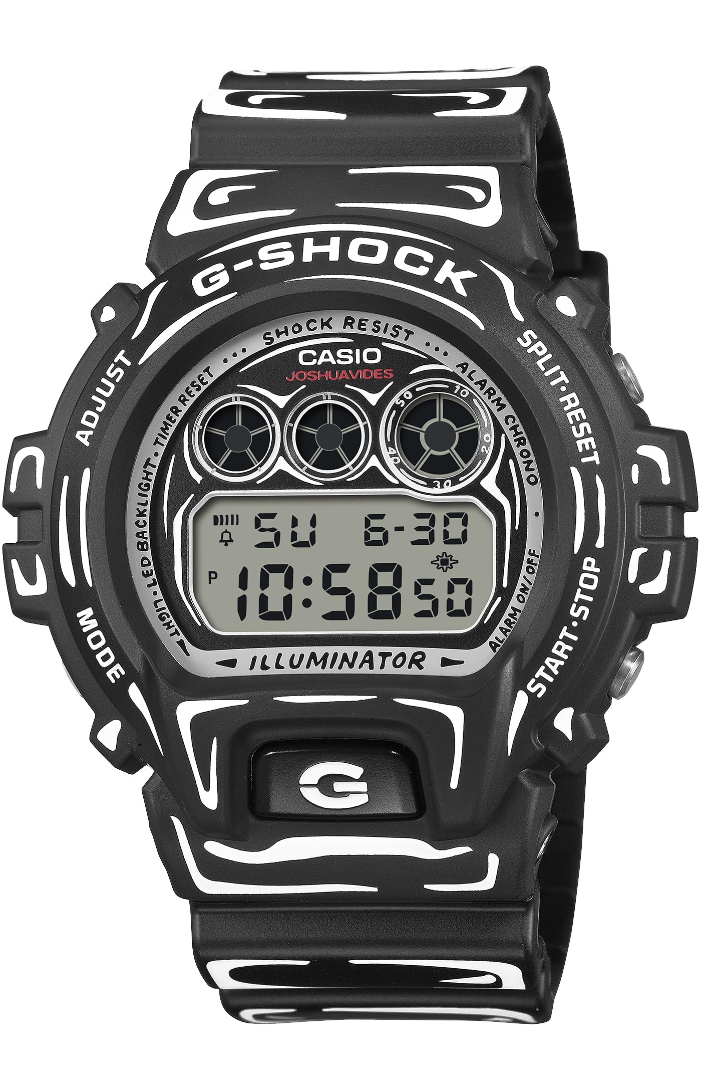 

Часы Vides Модель для коллаборации Черные [Casio] G-Shock Joshua DW-6900JV-1JR Мужские