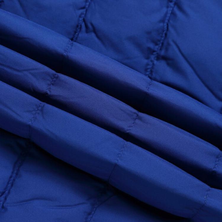 Emporio Armani EA7 Logo Hooded Down Jacket Men Jackets Blue 8NPB09-PNE1Z-1570