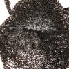 Used AUTHENTIC ANTEPRIMA Flower motifHand Bag Black wire