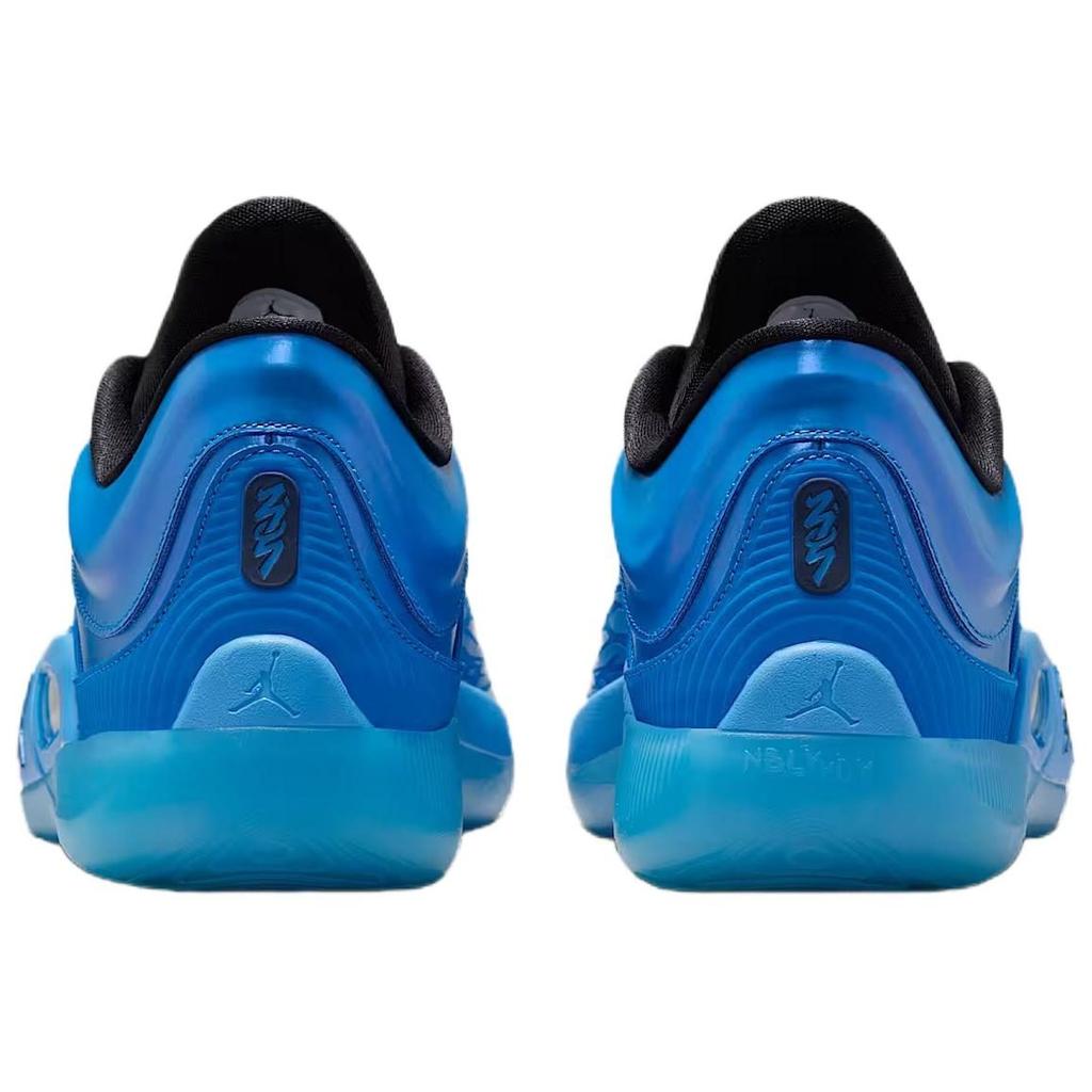 Jordan Zion 4 Abrasion Resistant Low Top Basketball Shoes Unisex Blue Black FD0591-400