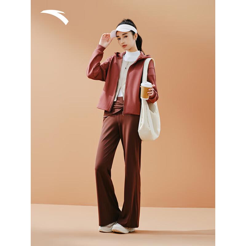 Anta Women s Knit Fleece-Lined Jacket 175/XL