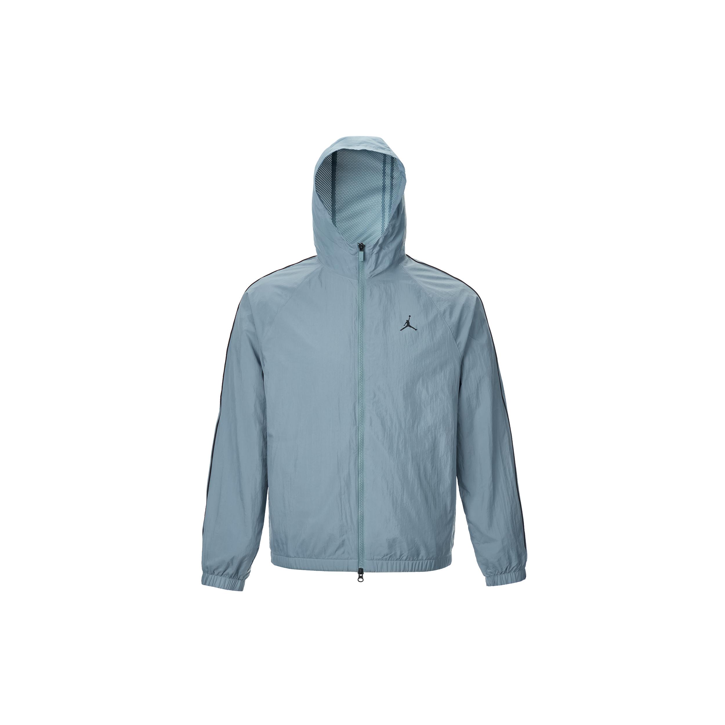 Jordan Sport Jackets Men s Gray Green Hooded Moderate Other IB2242-041 L