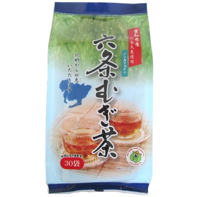 

Six-row barley tea bags from Aichi Prefecture (8.5g x 30 bags)