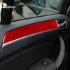 Real Carbon Fiber Sticker For BMW X5 E70 2006-2013 Car Door Handle Panel Cover Trim Strips Auto Interior Accessories