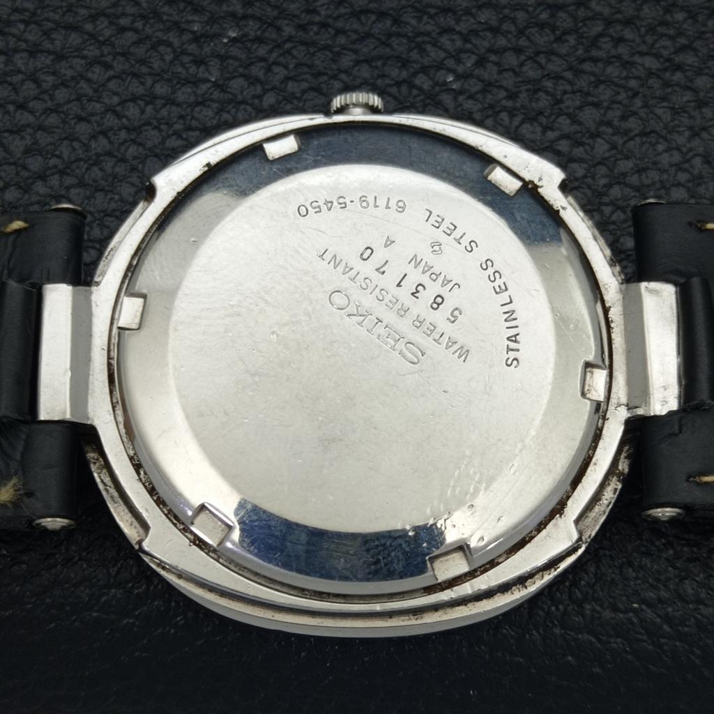 USED VINTAGE SEIKO 5 AUTOMATIC 6119C JAPAN MENS ORIGINAL DIAL WATCH A433938-2