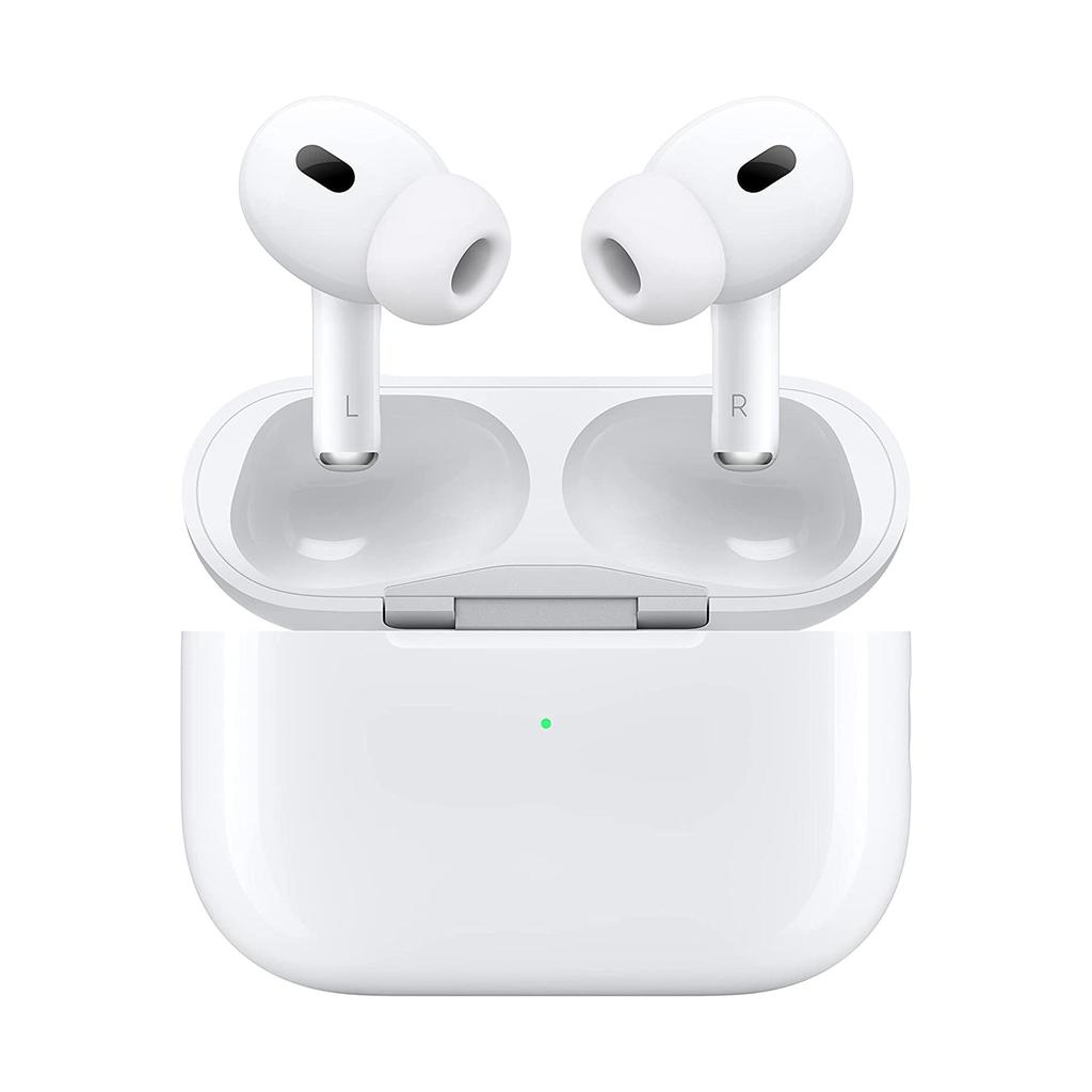 

Apple AirPods Про 2 (2023) Наушники с чехлом для беспроводной зарядки MagSafe USB-C US Version with MagSafe белый