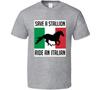 Save A Stallion Ride An Italian Hayden Christensen T Shirt