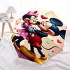 Mickey Mouse, Minnie Mouse Automatic Opening and Closing Umbrella, Compact Travel Umbrella, Lightweight and Portable, Suitable for Beach Com