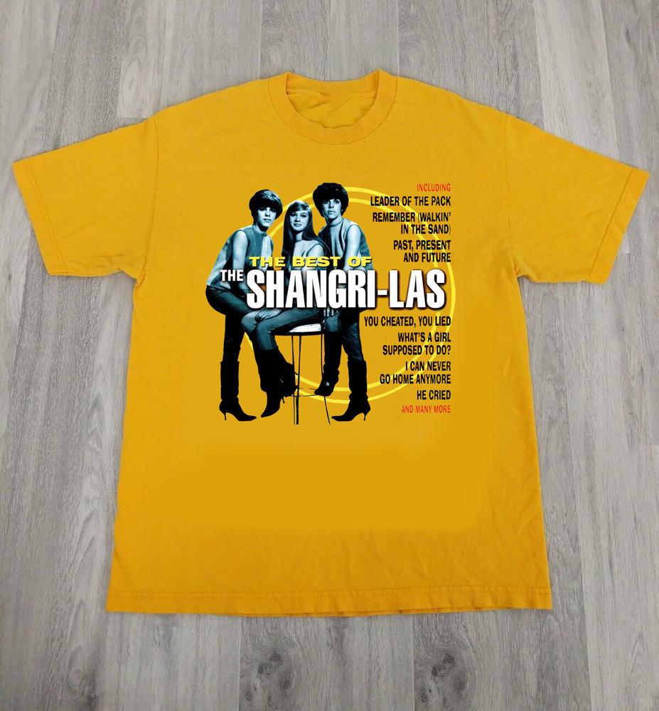 The Shangri-Las The Best Of The Shangri-Las Adult Cotton T-Shirt S-5XL Unisex T-Shirt L