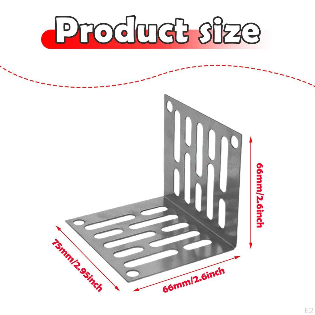 Corner Drain Wall Mounted Strainer Anti-Clogging Stainless Steel Shower for Bedroom