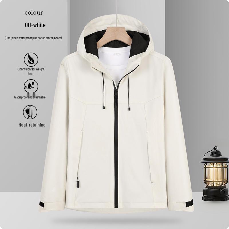 

Уличная пуховая ветровка с графеновым покрытием и логотипом на заказ - Унисекс, ветрозащитная и водонепроницаемая куртка для альпинизма M