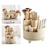 Makeup Brush Holder 360 Degree Rotating Cosmetic Storage Cup for Vanity Small Perfume Lipstick