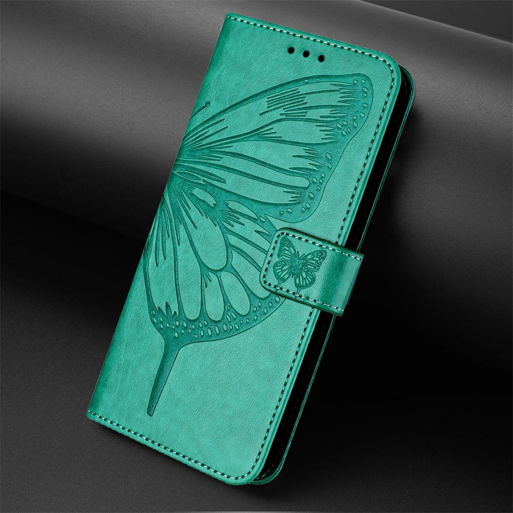 Fashion Butterfly Flower Magnetic Flip Leather Wallet Case for Poco F8 Pro F8 Ultra F7 F7 Pro F6 F6 Pro F5 F5 Pro Cover