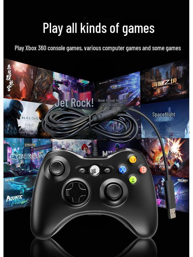 Black Myth Wukong Multi-Plattform Drahtloser/Kabelgebundener Gamecontroller für Xbox 360, PC, PS3 und Android