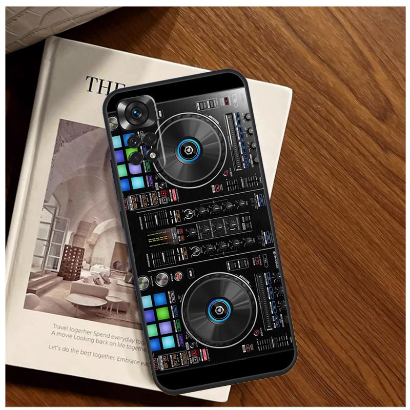 Music DJ Controller Mixer Case For Xiaomi Redmi Note 14 9 10 11 12 13 Pro 11S 12S Cover For Redmi 15 C 14C 12C 10C 13C