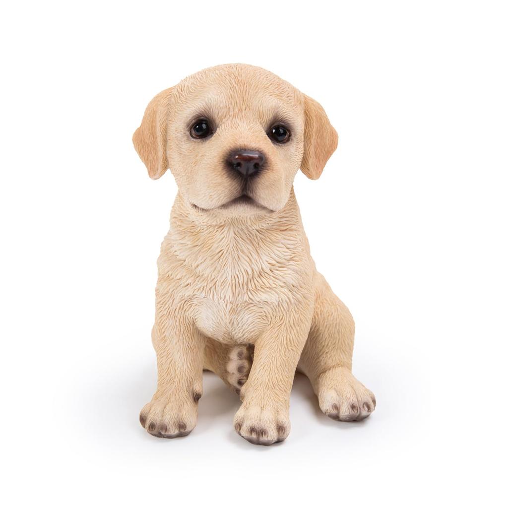 Ubia Labrador Retriever Raising Its Head, 10.5 x 8.5 x 12.2 cm, Figurine, Animal, Garden Decor, Dog, H16234-4