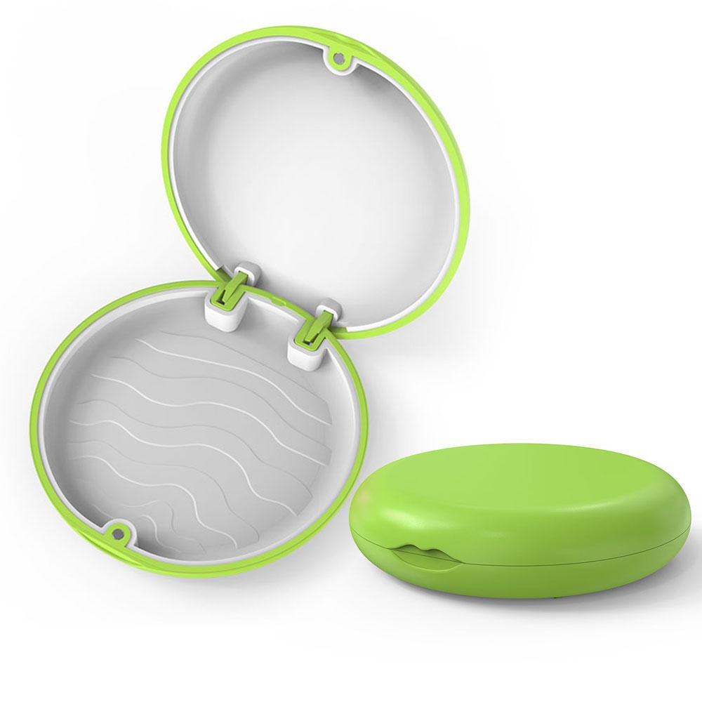 Retainer-Box Falsche Zähne Prothesen-Aufbewahrungskoffer Mundschutz Aligner Zahnspangen Kieferorthopädie Behälter Mundhygieneartikel Organizer