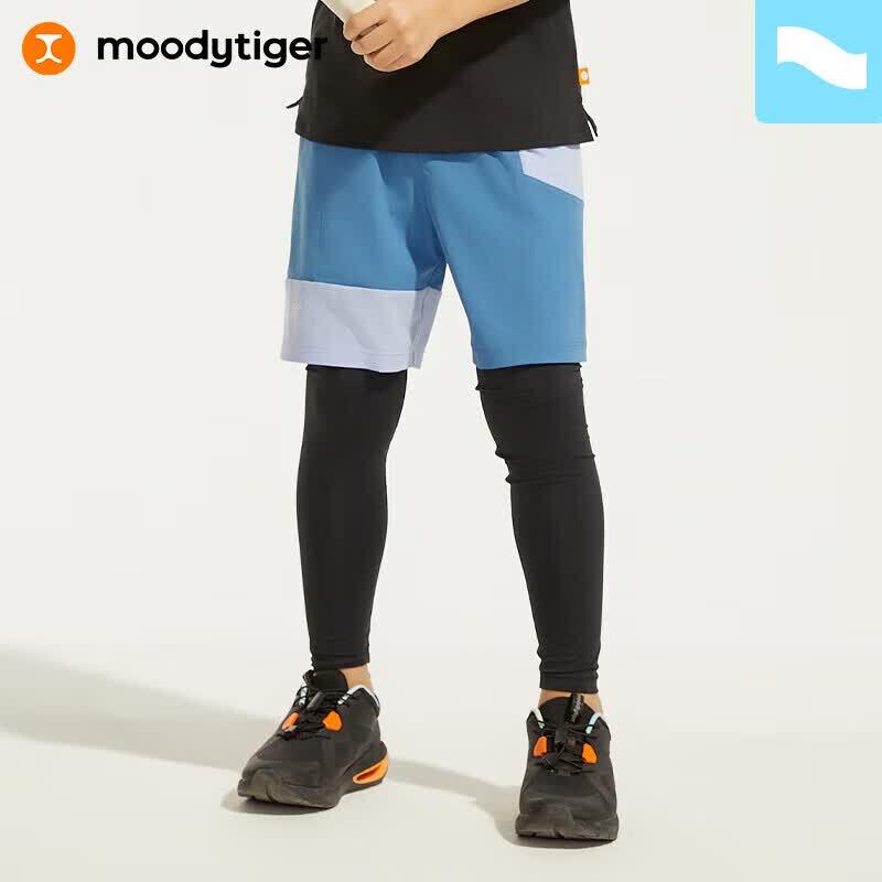 Moodytiger Boys  Faux 2-Piece Cool Sun Protection Sport Pants 170