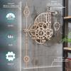 Ugears Aero Clock 70157 Wooden Puzzle Craft Model No Glue or Tools Required Adults and Children - -