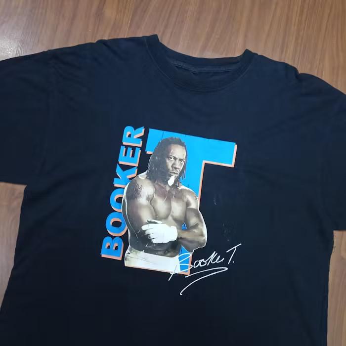 

Booker Wrestling TShirt Cotton Tee For Men Size S4Xl V1291 Unisex T-Shirt XXL