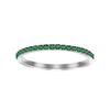 eManco European Zircon Ring: Titanium Steel Women's December Birthstone Rhinestone Finger Ring